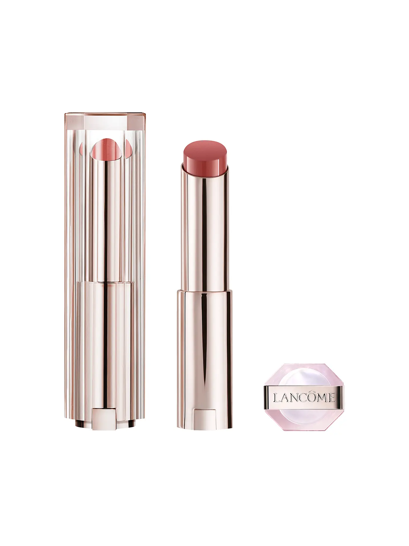 LANCÔME | Lip Idôle Squalane-12 Butterglow Glowy Color Balm (64 Roast me) | beere